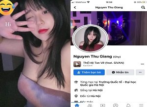 Nguyen Thu Giang และแฟนของเธอทำตัวด้วยความหลงใหล